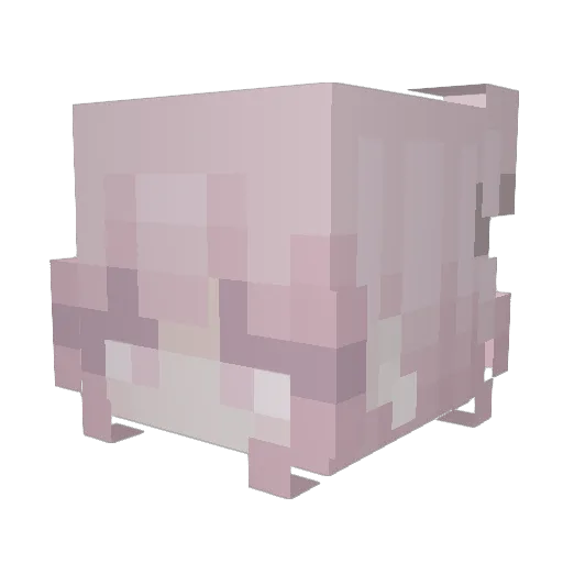 astrob3rry Minecraft avatar head, 3D render