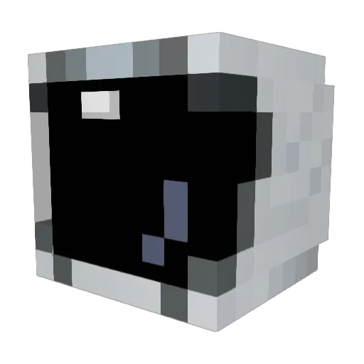 astroboit Minecraft avatar head, 3D render