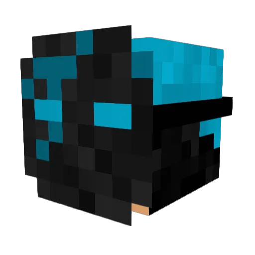 astrochat07 Minecraft avatar head, 3D render