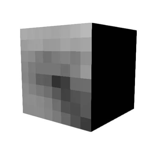 astroman4 Minecraft avatar head, 3D render