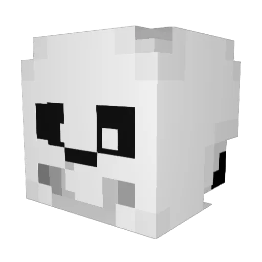 astronauts4701 Minecraft avatar head, 3D render