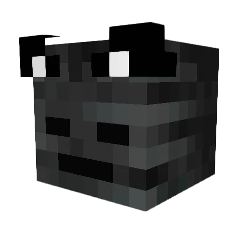 astrososexy Minecraft avatar head, 3D render