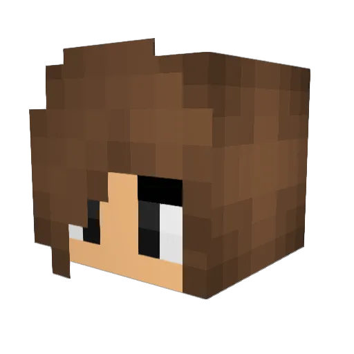 astrxlcgy Minecraft avatar head, 3D render
