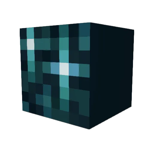 astrxmints Minecraft avatar head, 3D render