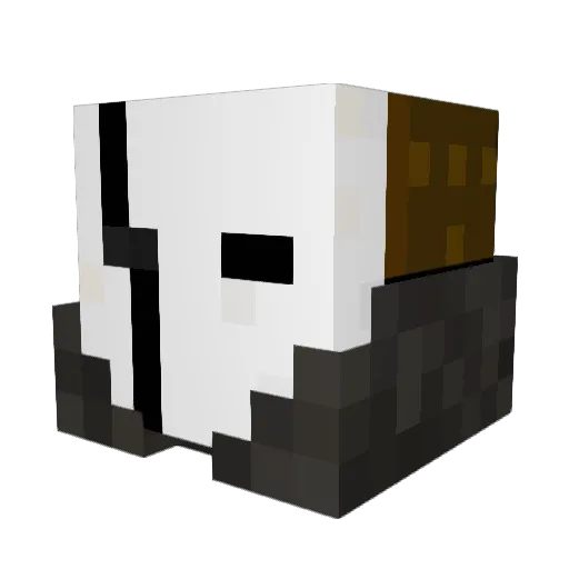 astyoo Minecraft avatar head, 3D render