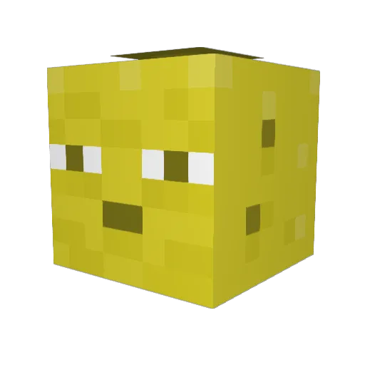 asuperandomname Minecraft avatar head, 3D render