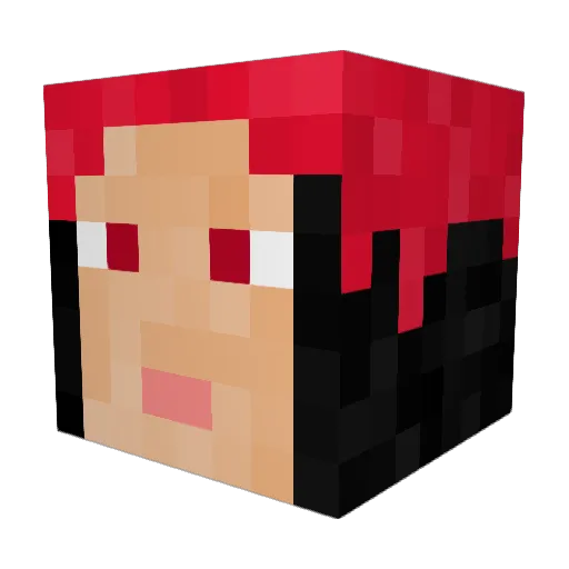 aswizzle24 Minecraft avatar head, 3D render