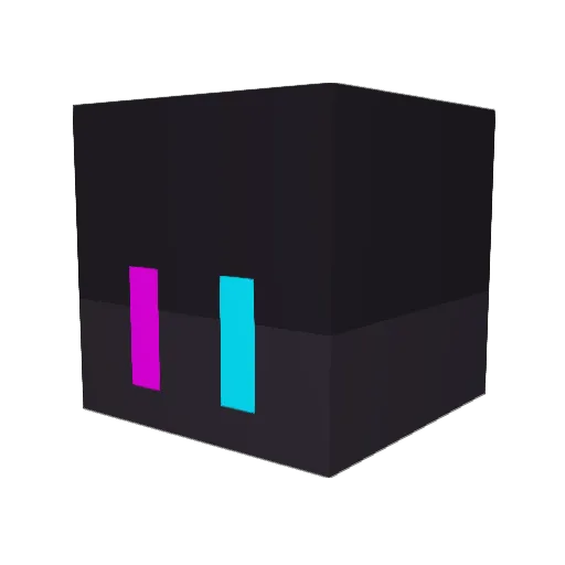 aswq Minecraft avatar head, 3D render