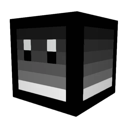 at_Lukas Minecraft avatar head, 3D render