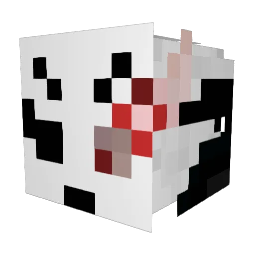 ataHG Minecraft avatar head, 3D render