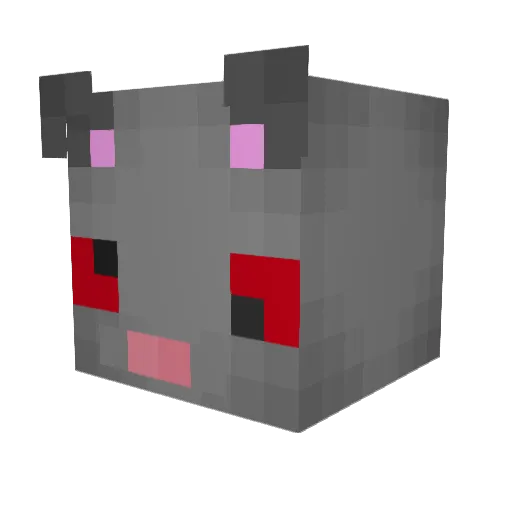 atanasio59 Minecraft avatar head, 3D render