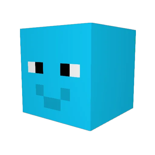 atarie22 Minecraft avatar head, 3D render
