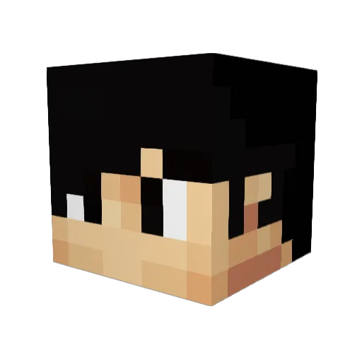 ataru0124 Minecraft avatar head, 3D render
