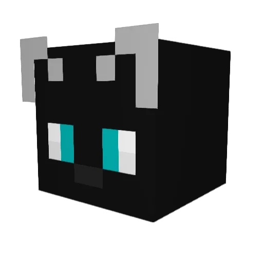atarwn Minecraft avatar head, 3D render