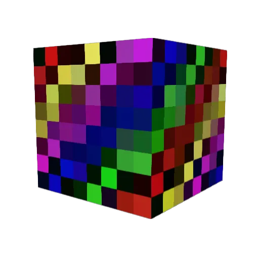atemporal Minecraft avatar head, 3D render