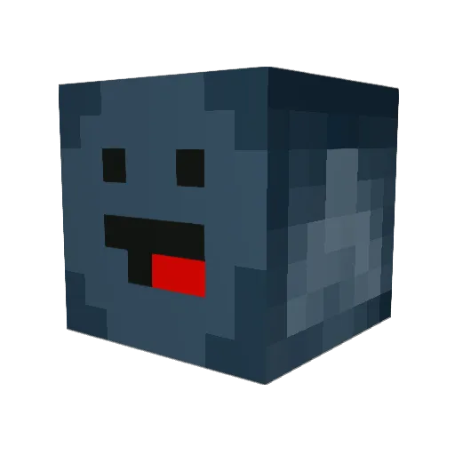 ater438 Minecraft avatar head, 3D render