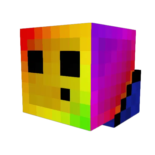 ath12 Minecraft avatar head, 3D render
