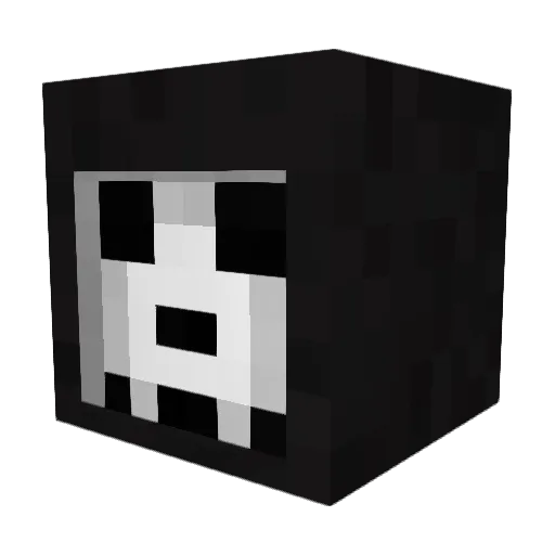 atheris_hispida Minecraft avatar head, 3D render