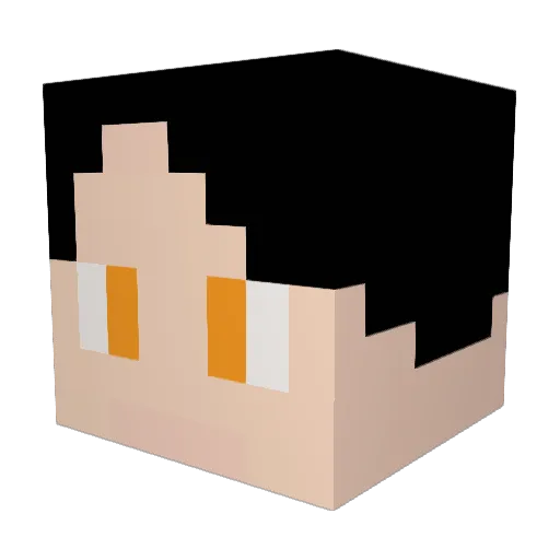 athorion Minecraft avatar head, 3D render