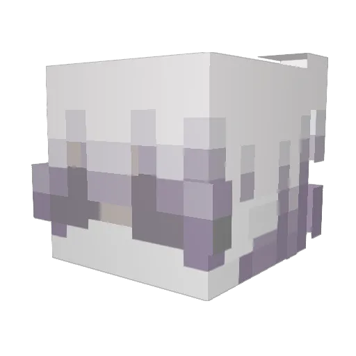 athruxcs Minecraft avatar head, 3D render