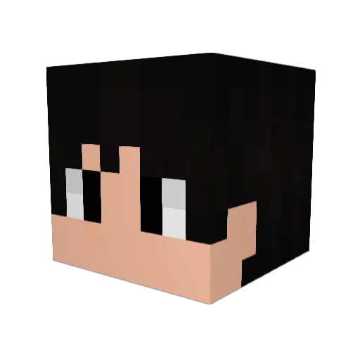 atila26 Minecraft avatar head, 3D render