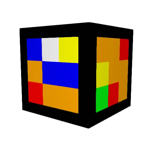 atimes3 Minecraft avatar head, 3D render