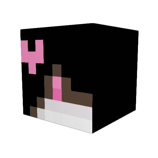 atkcharity Minecraft avatar head, 3D render