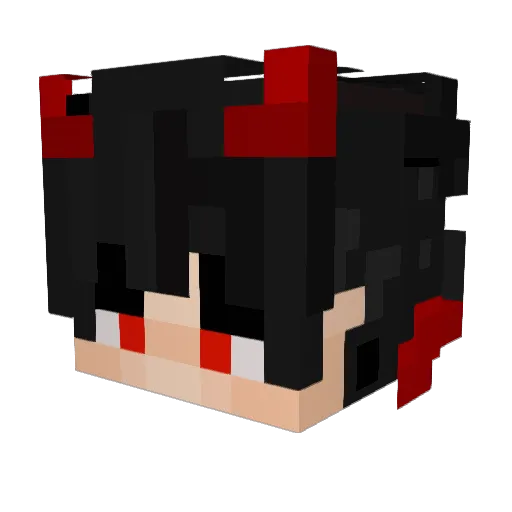 atl4s1 Minecraft avatar head, 3D render
