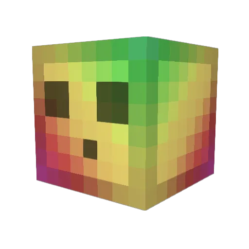 atlas161x Minecraft avatar head, 3D render