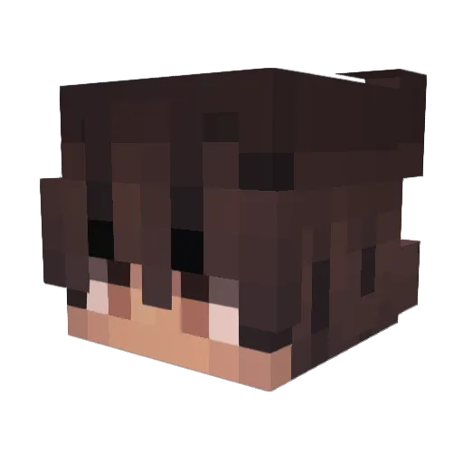 atlasZ3 Minecraft avatar head, 3D render