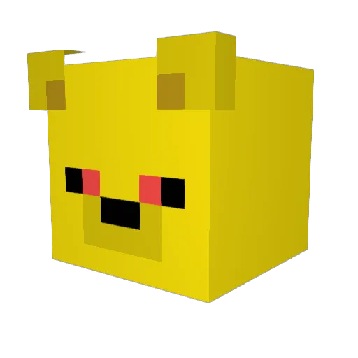 atleticomadrid Minecraft avatar head, 3D render