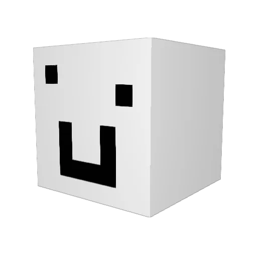 atozfatha Minecraft avatar head, 3D render