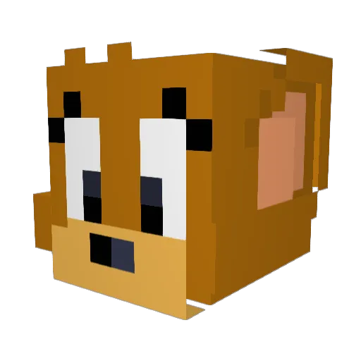 atreyu1000 Minecraft avatar head, 3D render