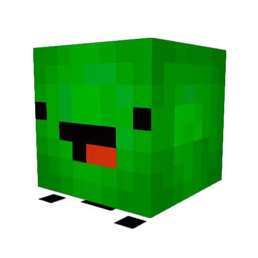 atrip1x Minecraft avatar head, 3D render