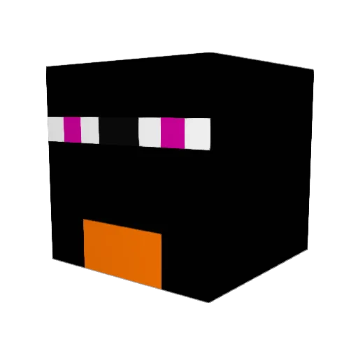 atrofas321 Minecraft avatar head, 3D render