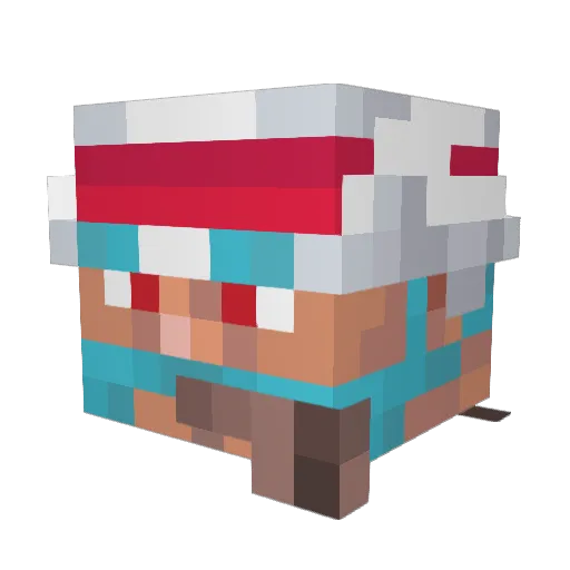 atsukan507 Minecraft avatar head, 3D render