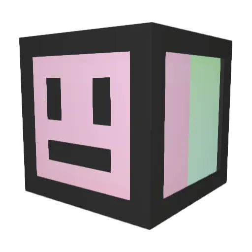 atteus Minecraft avatar head, 3D render