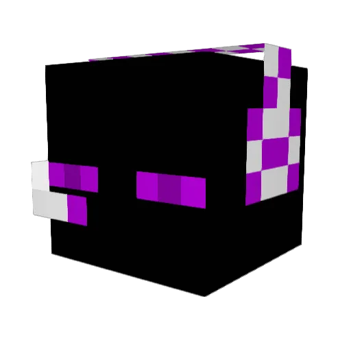 atwix12391 Minecraft avatar head, 3D render