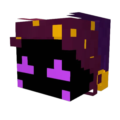 aubreyatham Minecraft avatar head, 3D render