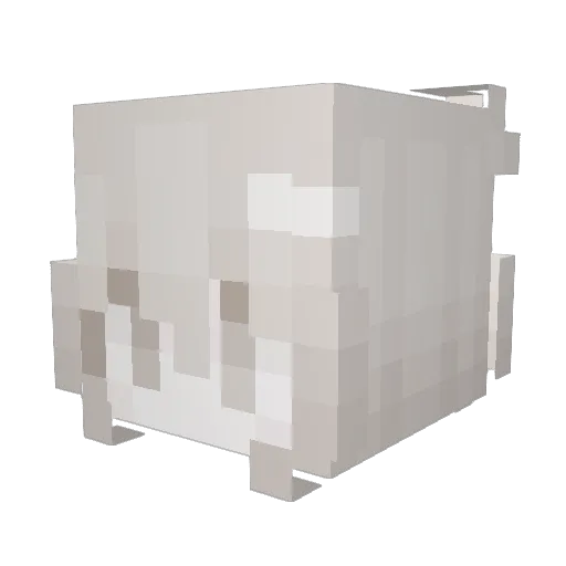 aubswag Minecraft avatar head, 3D render