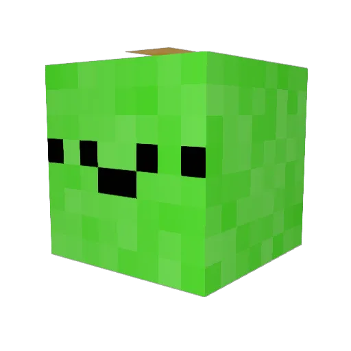 aud3y27 Minecraft avatar head, 3D render
