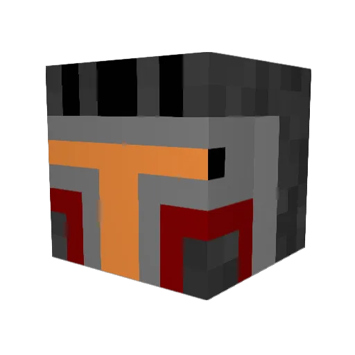 audaxmonkey Minecraft avatar head, 3D render
