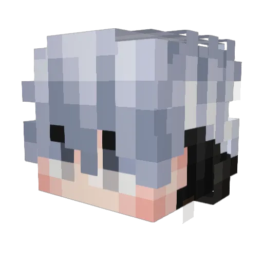 audelbosque Minecraft avatar head, 3D render