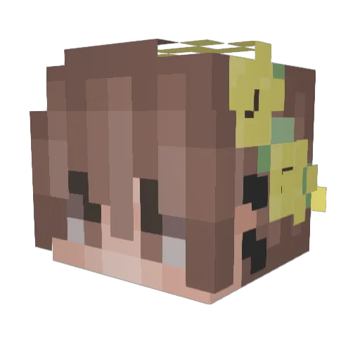 auditt_98 Minecraft avatar head, 3D render