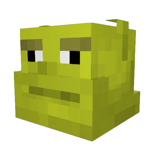 audreyzo Minecraft avatar head, 3D render