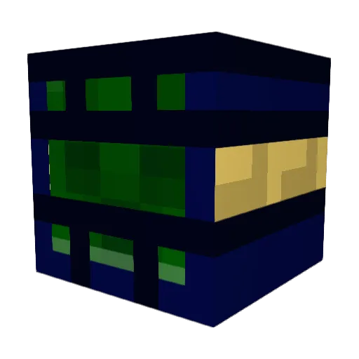 audzerr Minecraft avatar head, 3D render