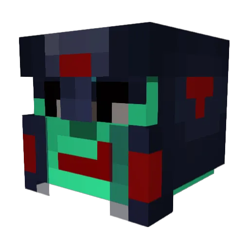 augriq56 Minecraft avatar head, 3D render