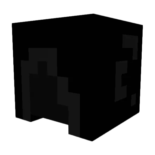 augustinet Minecraft avatar head, 3D render