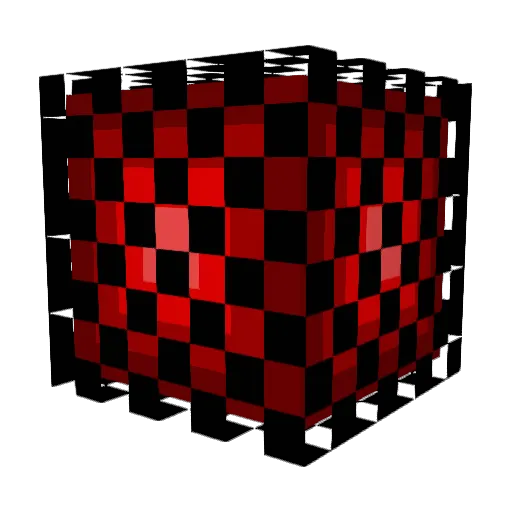 aunit32 Minecraft avatar head, 3D render