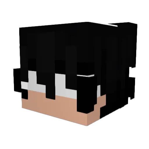 aur3n3 Minecraft avatar head, 3D render